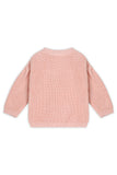 LOVE Embroidered Baby Sweater