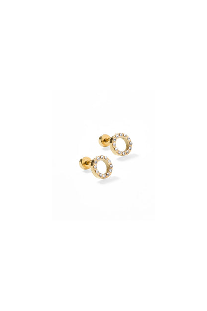Lainey Screwback Studs Gold