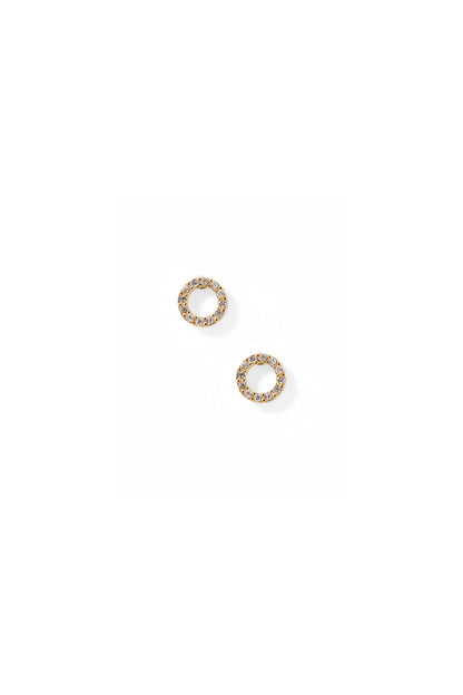 Lainey Screwback Studs Gold