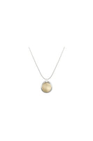 Large Button Long Necklace