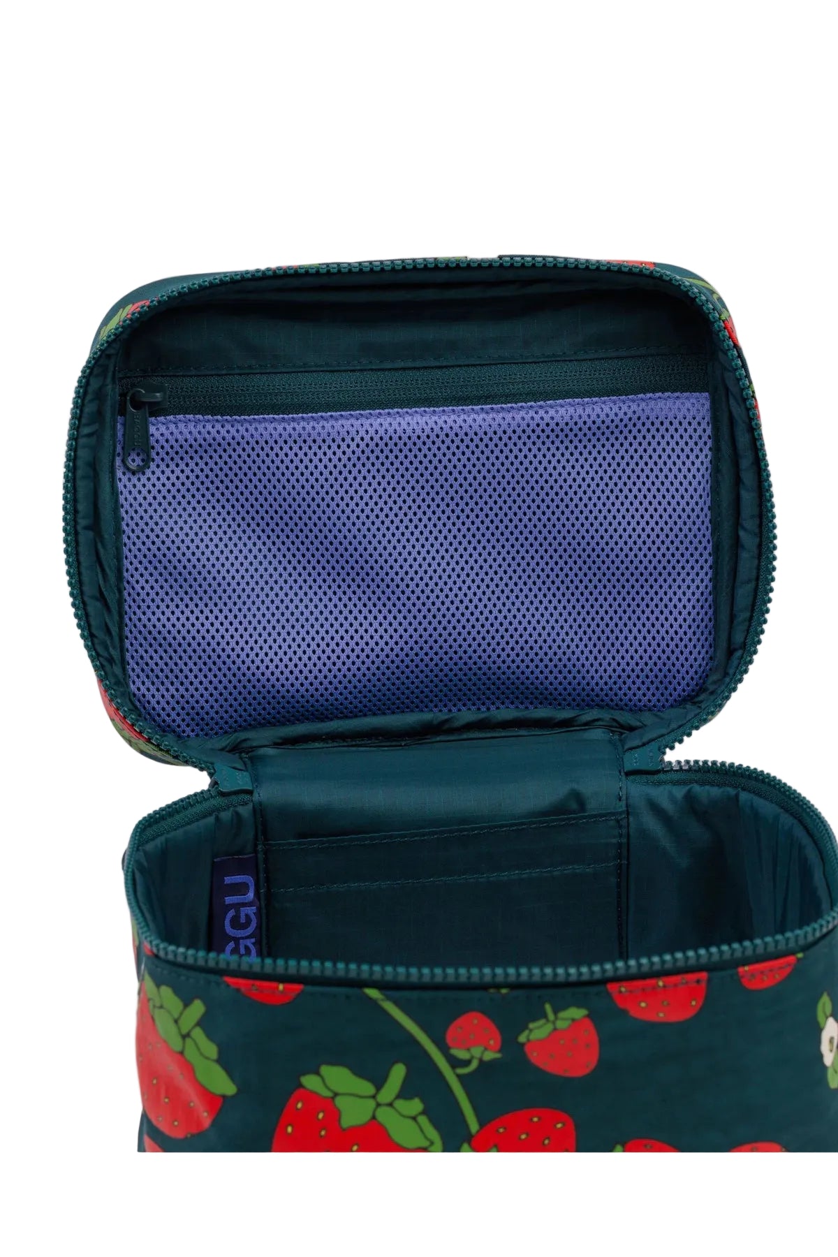 Large Cosmetic Case Strawberry Blossom