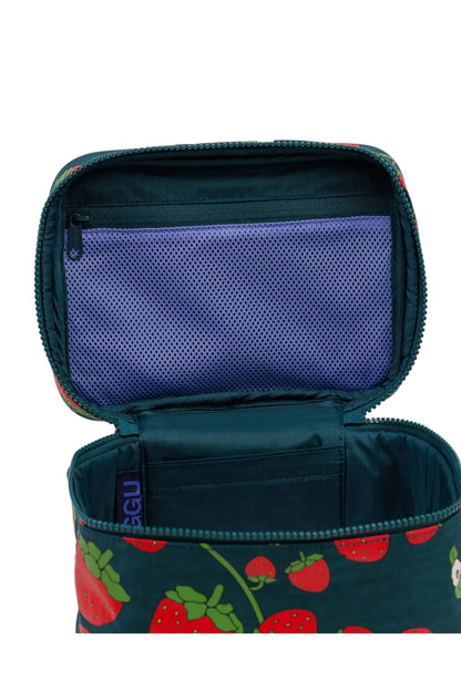 Large Cosmetic Case Strawberry Blossom