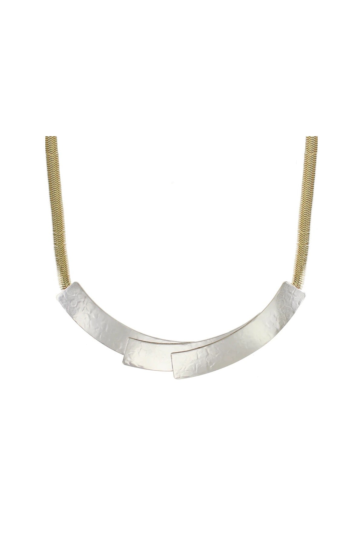 Large Layered Arcs Necklace