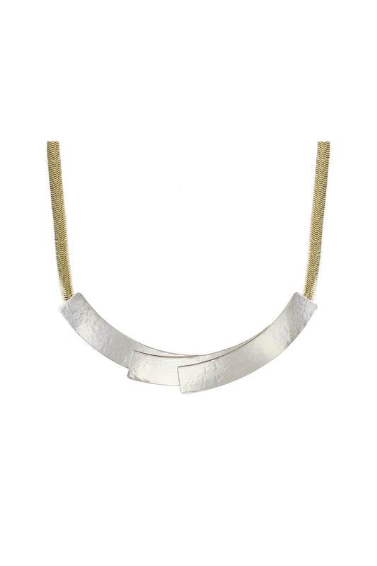 Large Layered Arcs Necklace