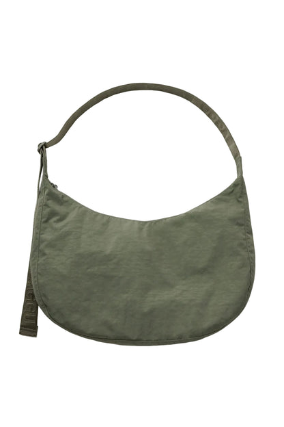Large Nylon Crescent Bag Caper