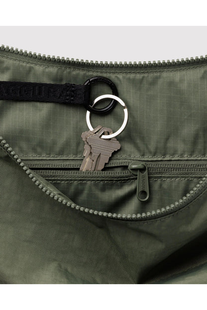 Large Nylon Crescent Bag Caper