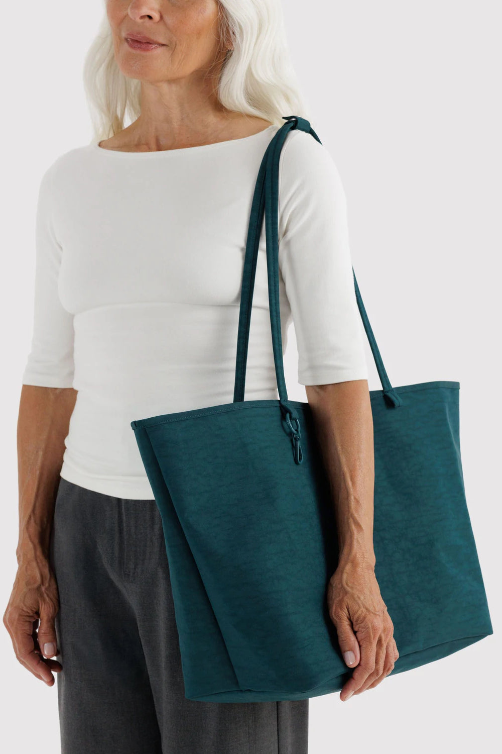 Large Nylon Reversible Tote Deep Sea Mix