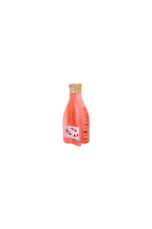 Large Rose Wine Bottle Hair Claw