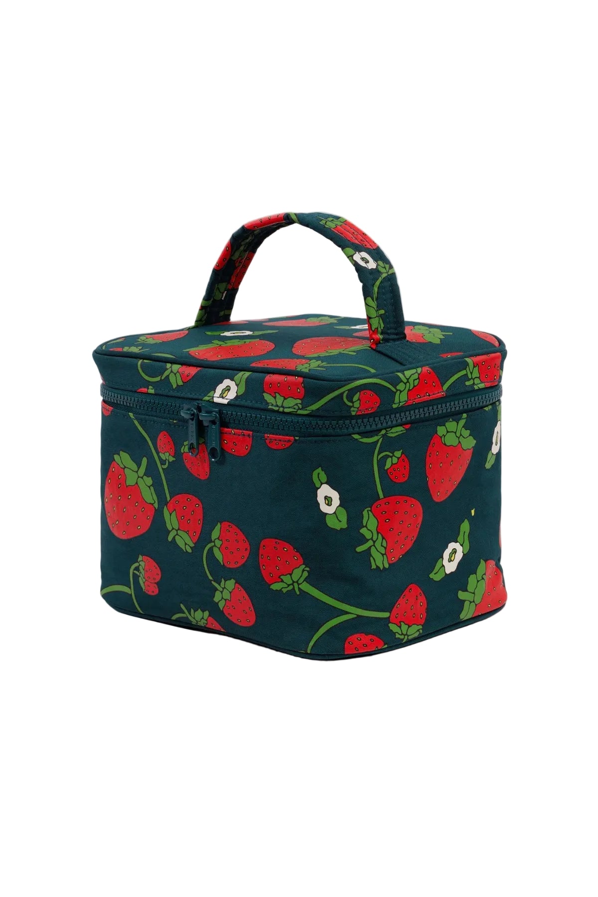 Large Cosmetic Case Strawberry Blossom
