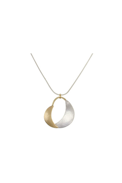 Layered Crescents Necklace