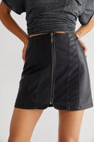Layla Vegan Mini Skirt