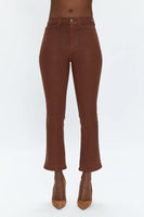 Lennon Coated High Rise Boot Cut