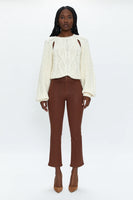 Lennon Coated High Rise Boot Cut