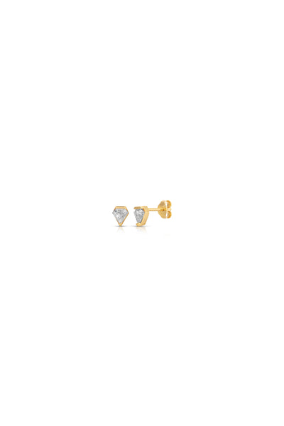 Leona Silhouette Cut Stud Earrings