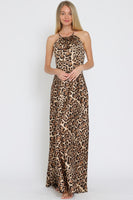 Leopard Print Maxi Dress