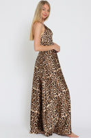 Leopard Print Maxi Dress