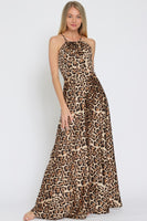 Leopard Print Maxi Dress