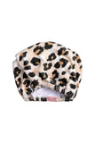 Leopard Microfiber Hair Towel