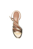 Lexi Metallic Strappy Heel