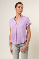 Drop Shoulder Blouse Lilac