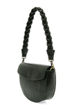 Linda Crescent Crossbody Forest Green
