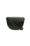 Linda Crescent Crossbody Forest Green