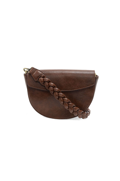 Linda Crescent Crossbody Hickory