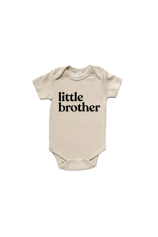 Little Brother Organic Baby Bodysuit