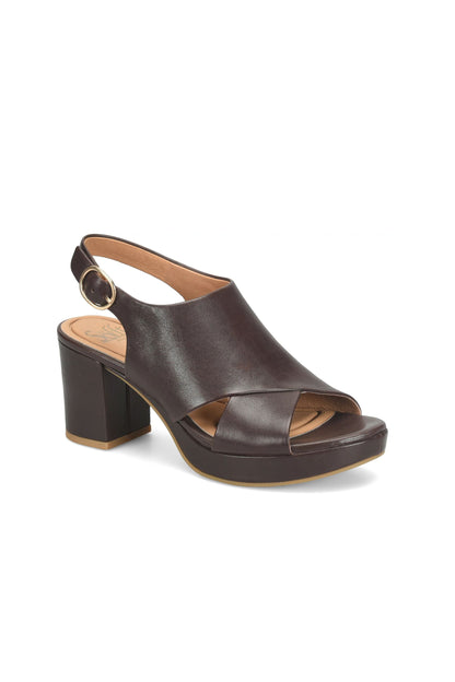Liv Platform Slingback Chocolate