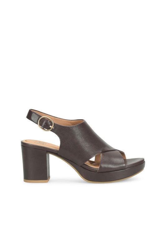 Liv Platform Slingback Chocolate