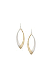 Long Overlap Swoops Earring