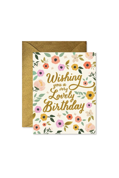 Lovely Birthday Card