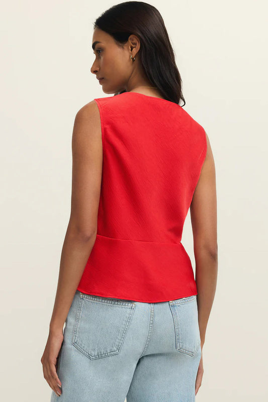 Luana Luxe Satin Top