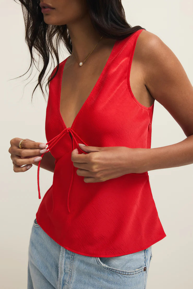 Luana Luxe Satin Top