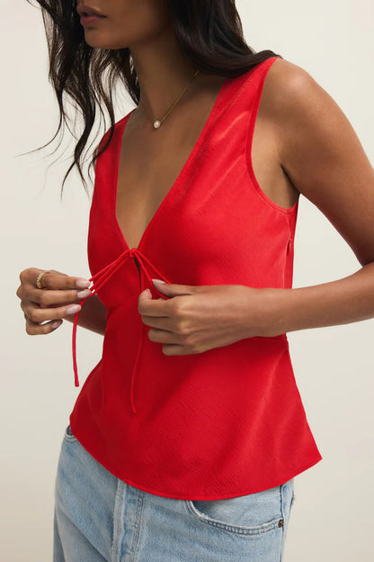 Luana Luxe Satin Top