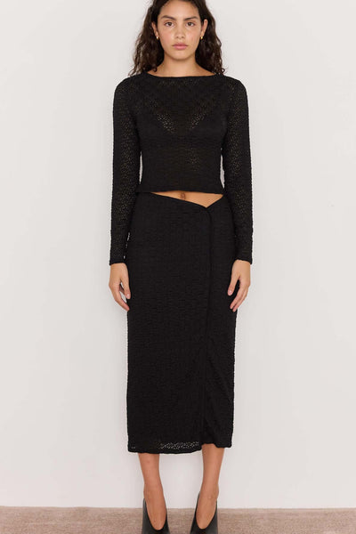 Luca Stretch Lace Top