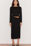 Luca Stretch Lace Skirt