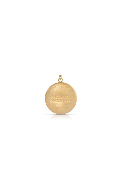 Lunar Phases Coin Charm