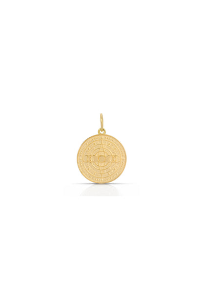 Lunar Phases Coin Charm