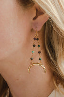 Lunula Drop Earrings