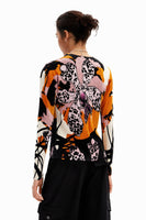 M. Christian Lacroix Orchid Pullover