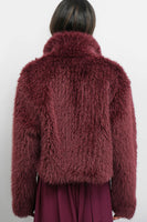 Maddox Shaggy Cropped Coat