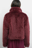 Maddox Shaggy Cropped Coat