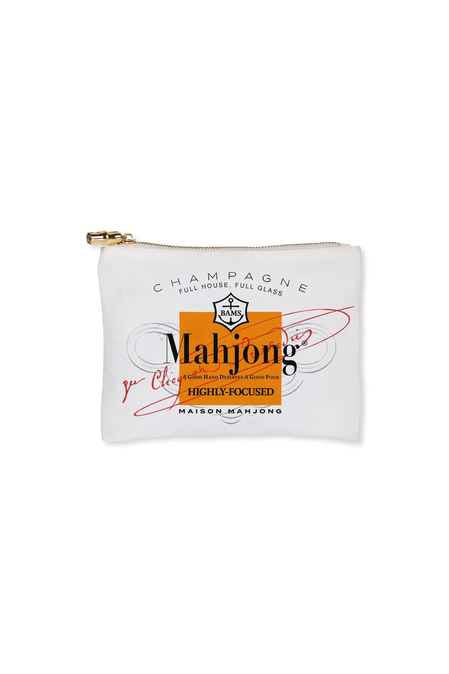 Flat Zip Mahjong Org Label