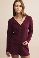 Mara Silky Rib Cardigan