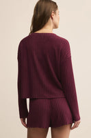 Mara Silky Rib Cardigan