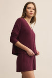 Mara Silky Rib Cardigan