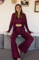 Mara Silky Rib Cardigan