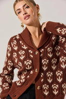 Marcenia Shawl Collar Cardigan