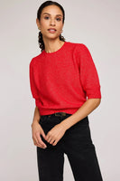 Marisol Puff Sleeve Knit Top